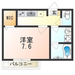 メゾンサンヴァレーの物件間取画像